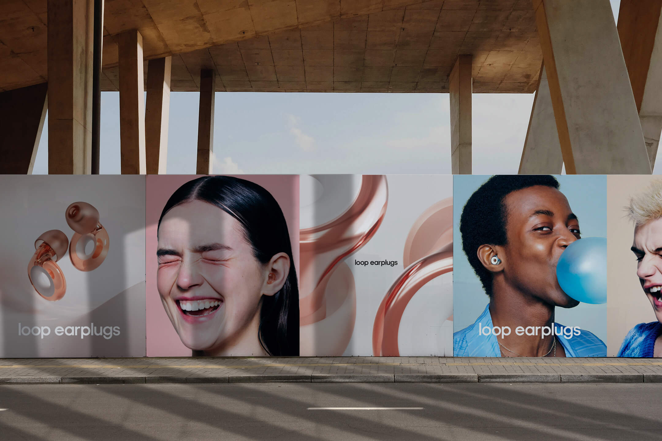 Loop Earplugs rebrand including creative direction, team leadership and brand strategy