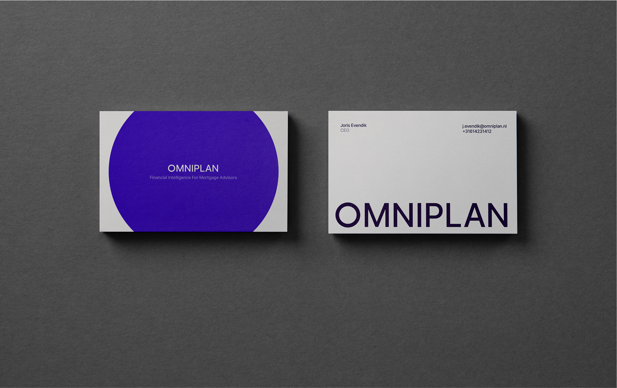 Omniplan branding and website design
