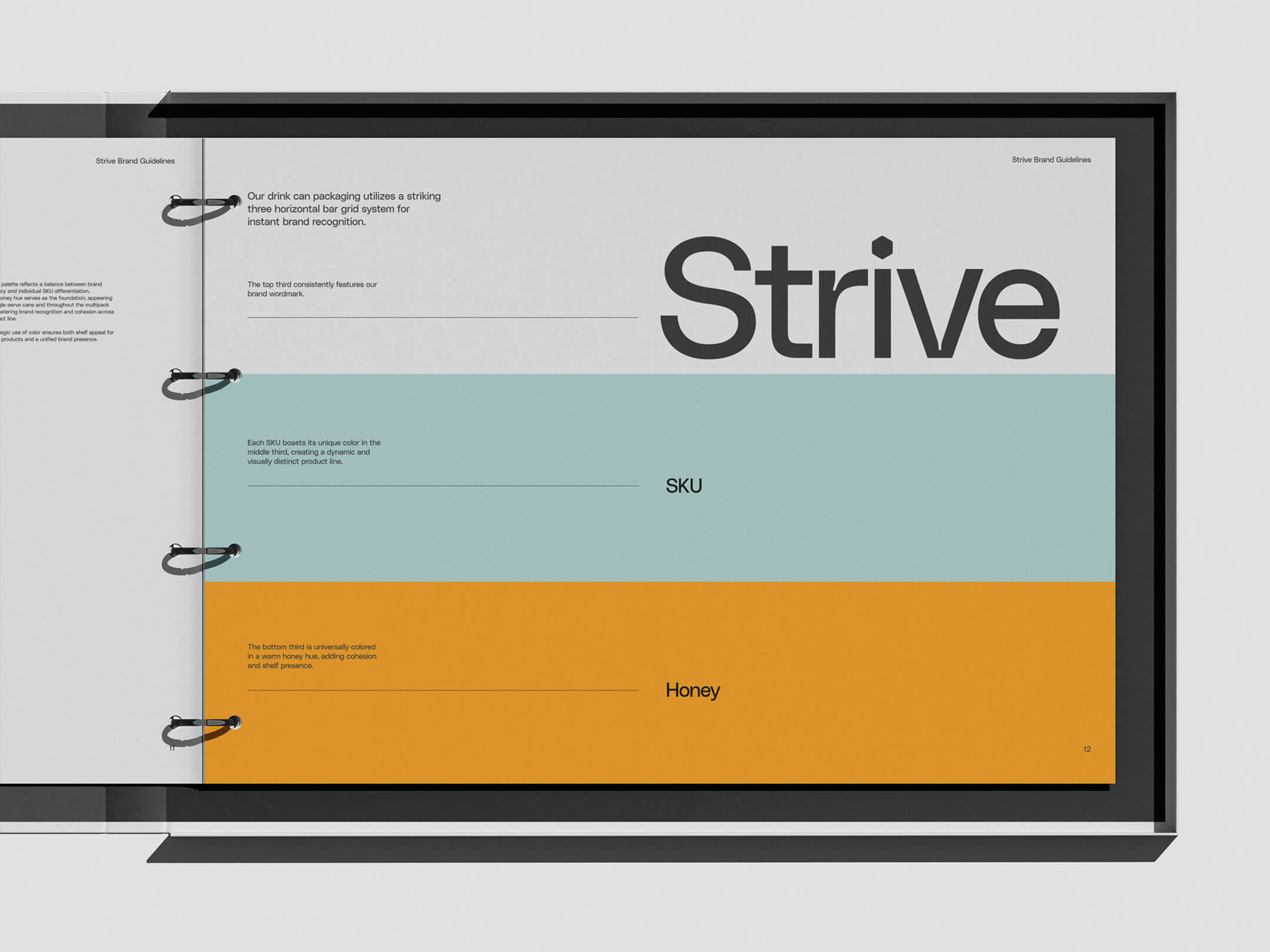 Strive brand strategy, identity design and packaging development