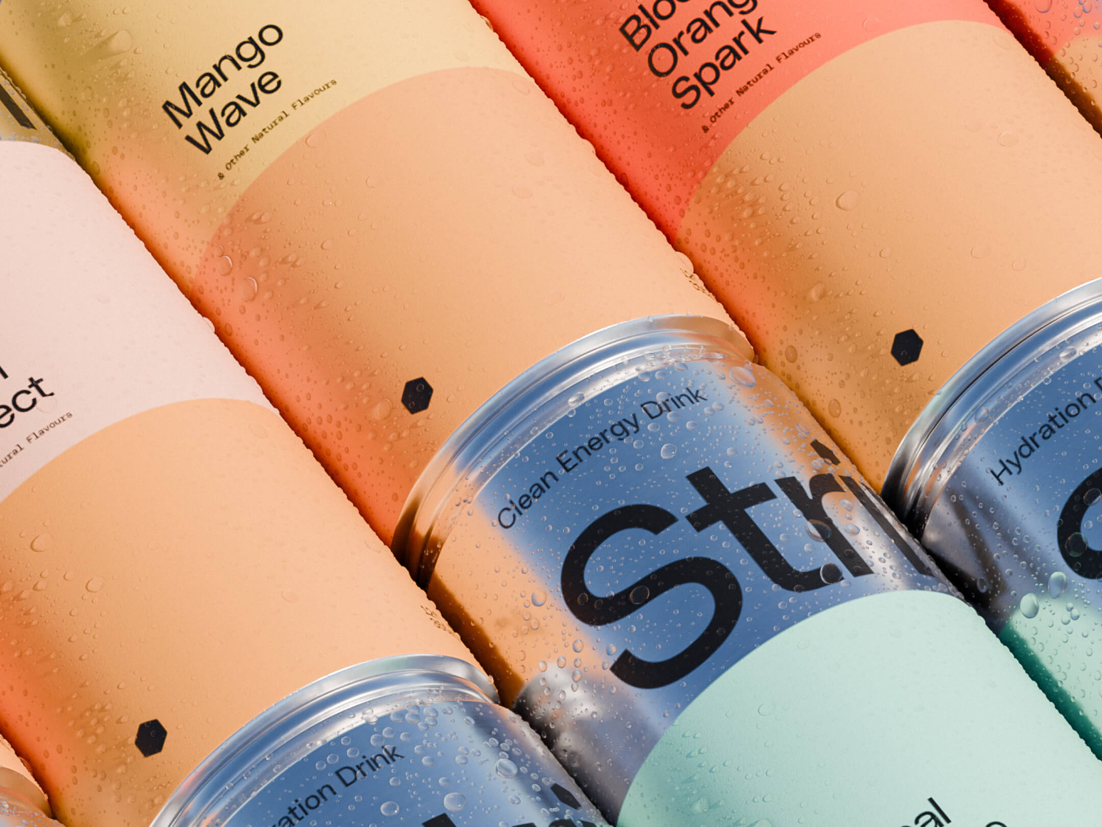 Strive brand strategy, identity design and packaging development