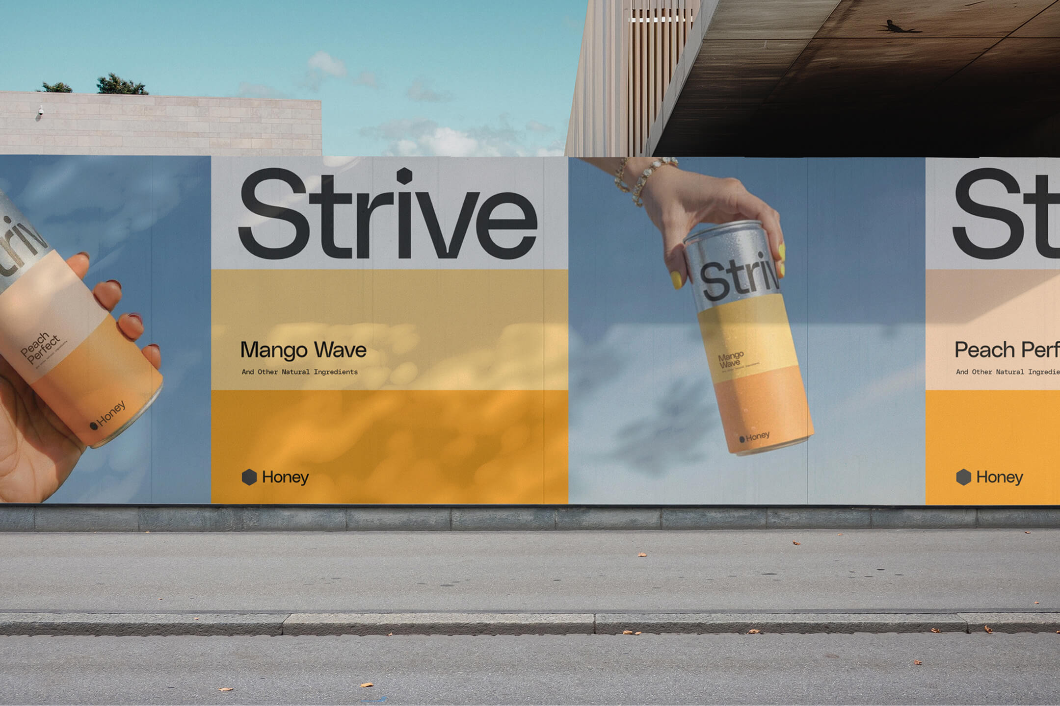 Strive brand strategy, identity design and packaging development