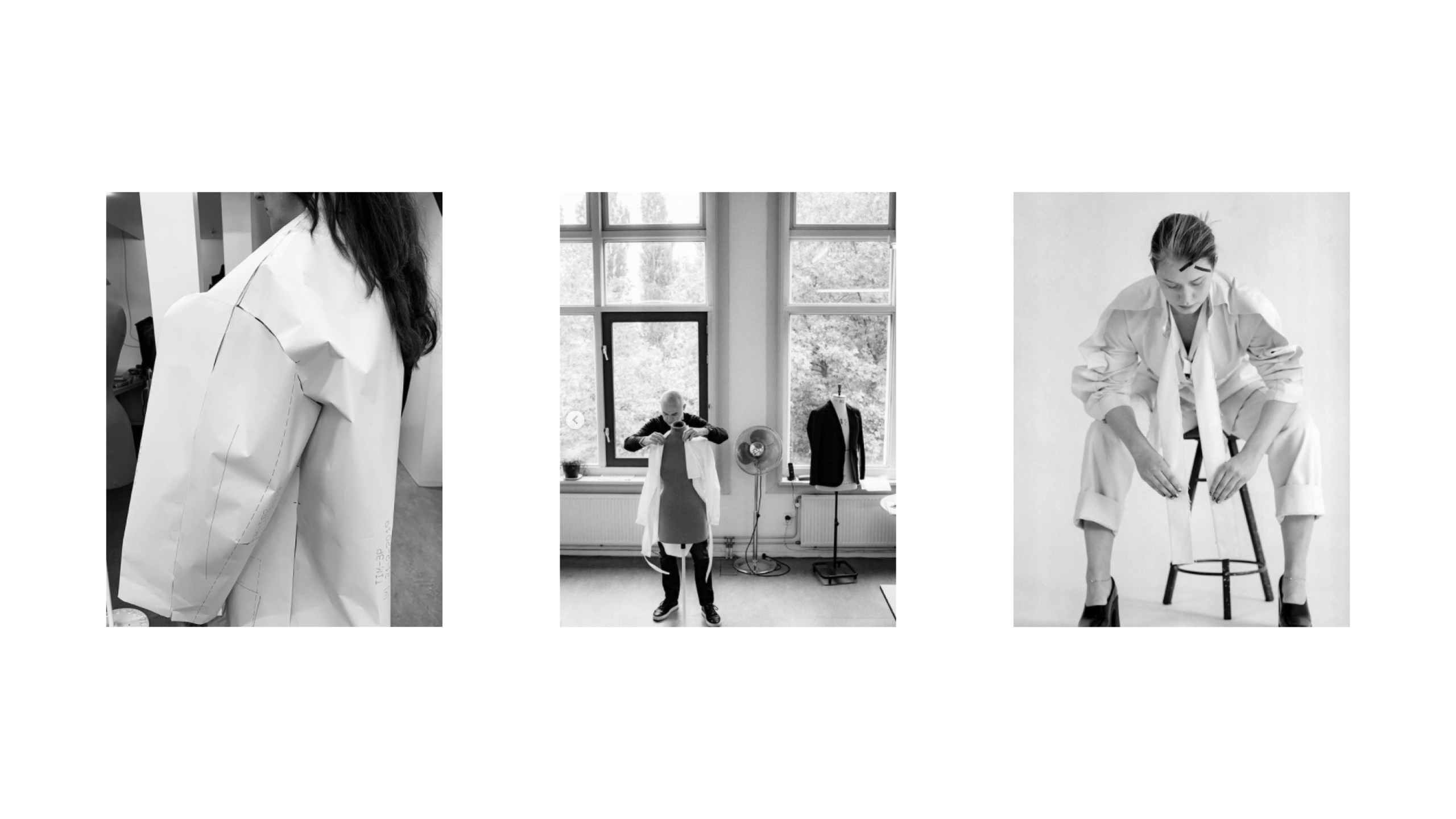 Alexandra Barker brand identity and creative direction for fashion label
