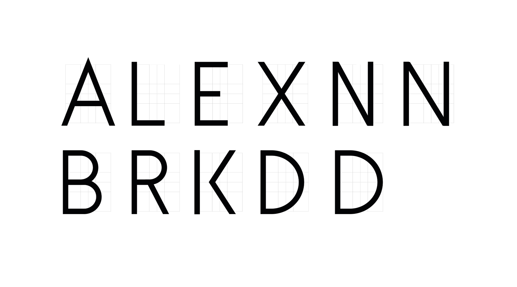Alexandra Barker brand identity and creative direction for fashion label
