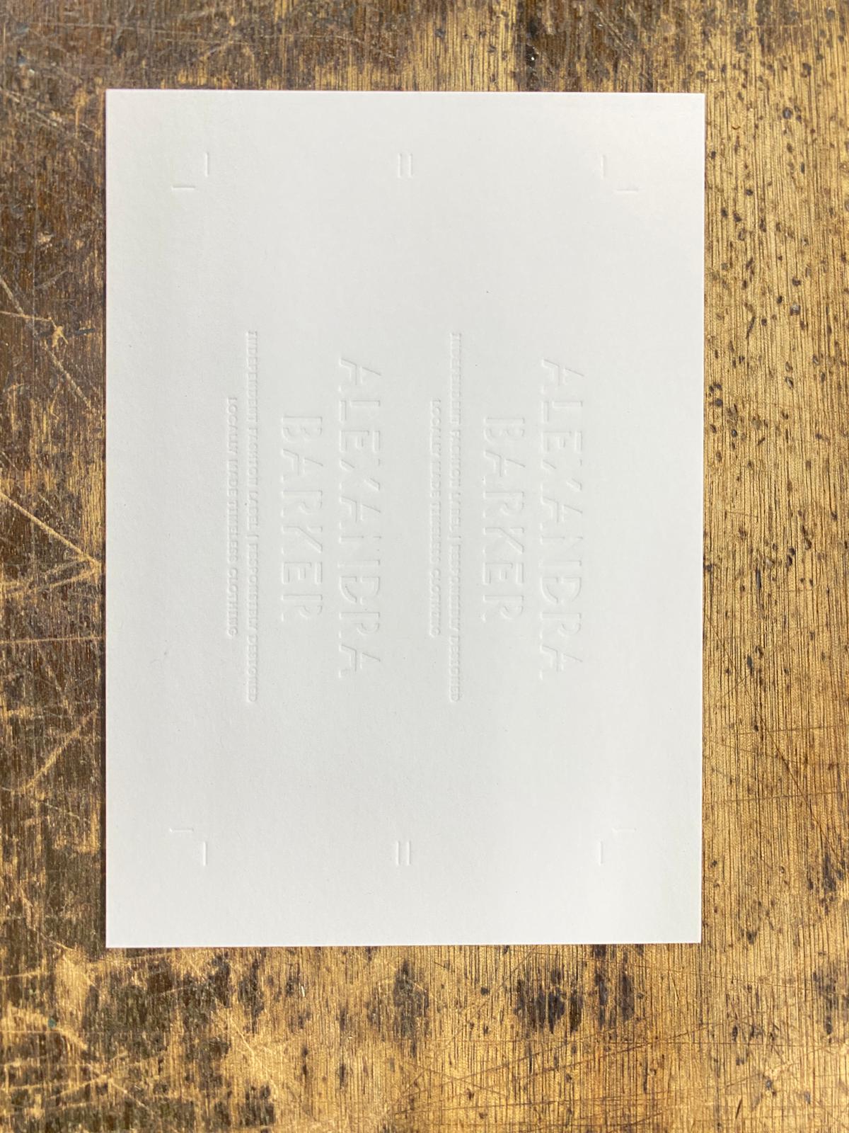Alexandra Barker brand identity and creative direction for fashion label